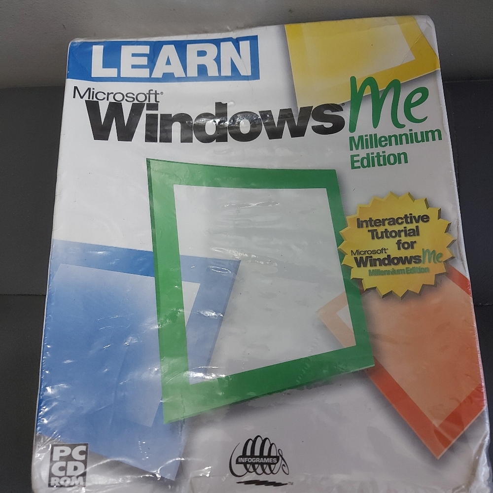 LEARN MICROSOFT WINDOWS ME MILLENNIUM EDITION - NEW SEALED BOX